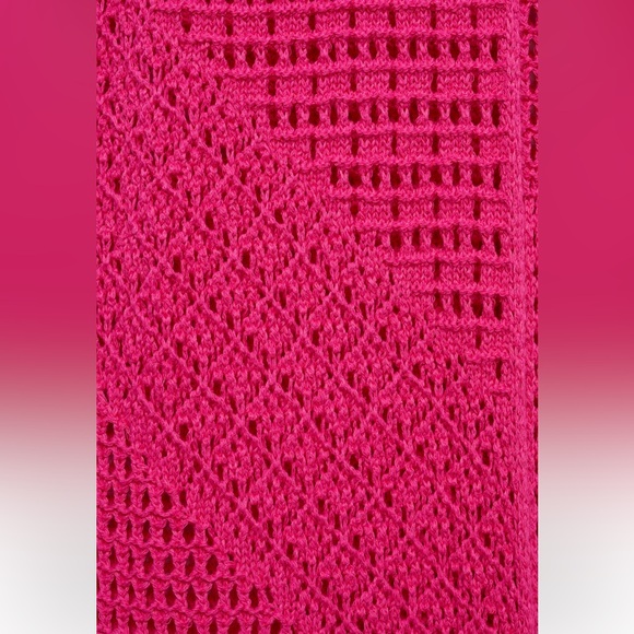 Mango crochet long dress, pink, 2025 - Picture 9 of 10